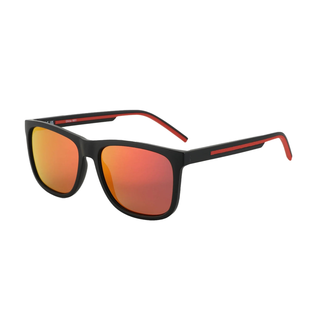 Ranger sunglasses – Black / Fire Red