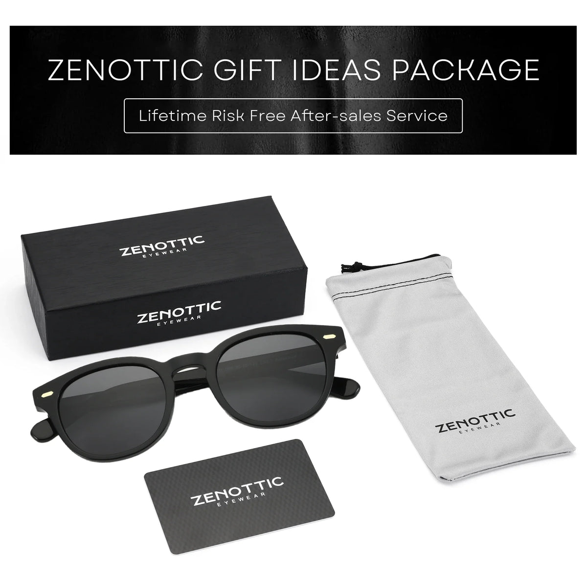Portofino sunglasses – Crystal / Green