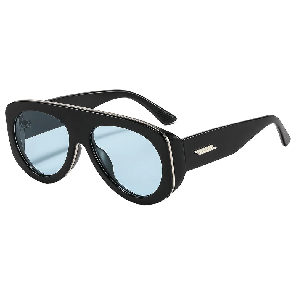 Diva sunglasses – Black / Ice Blue