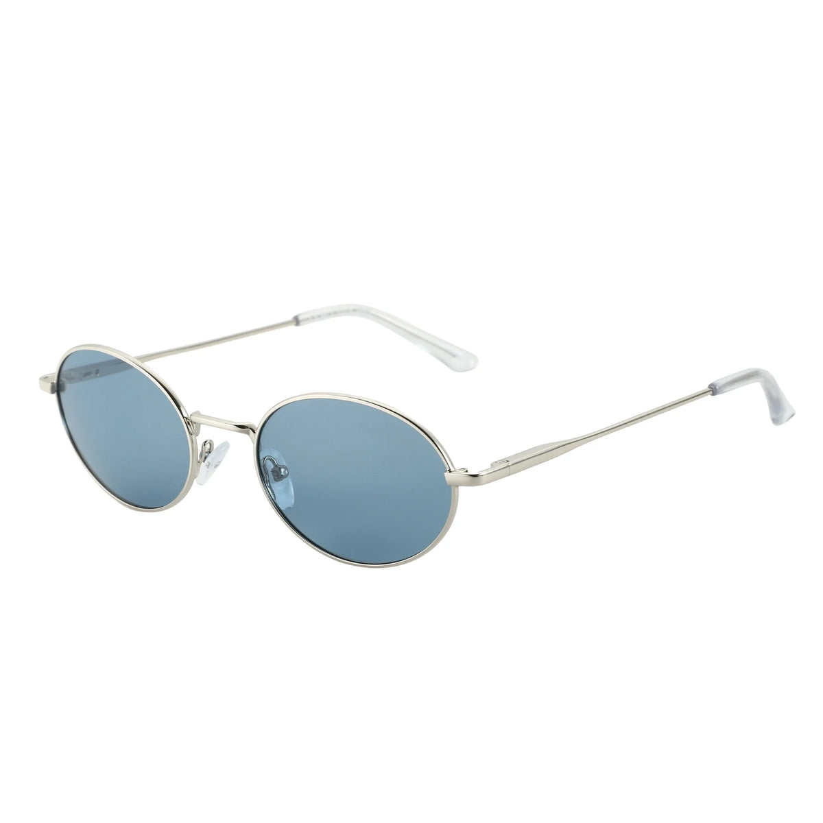 Pebble sunglasses – Silver / Blue