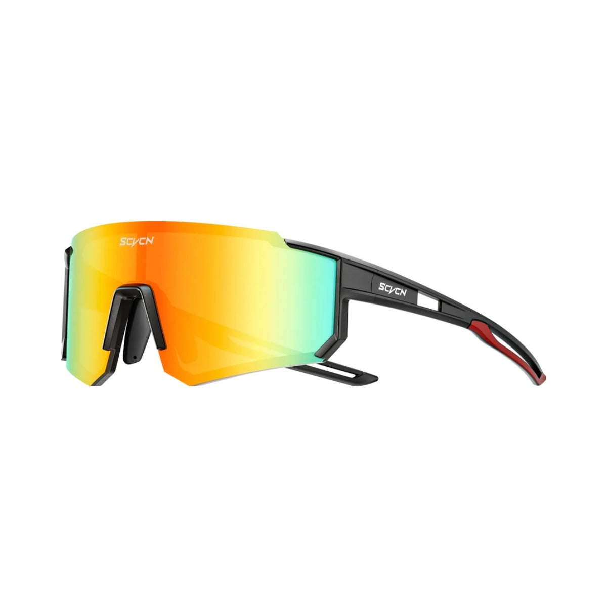 Velocity sunglasses – Black / Fire Orange
