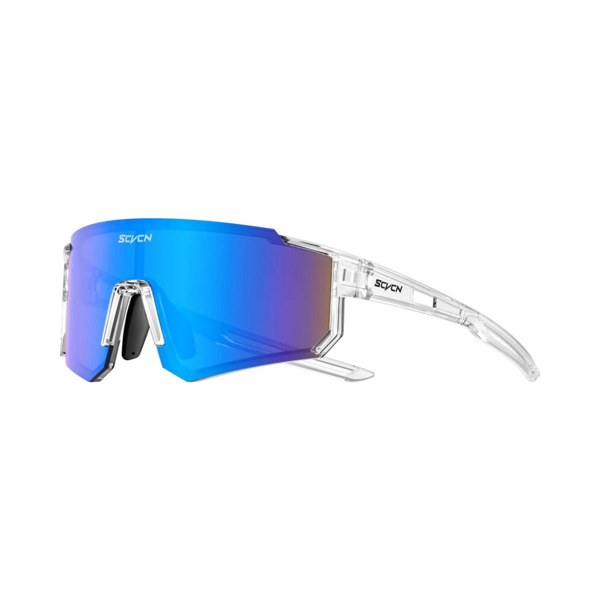 Velocity sunglasses – White / Ice Blue
