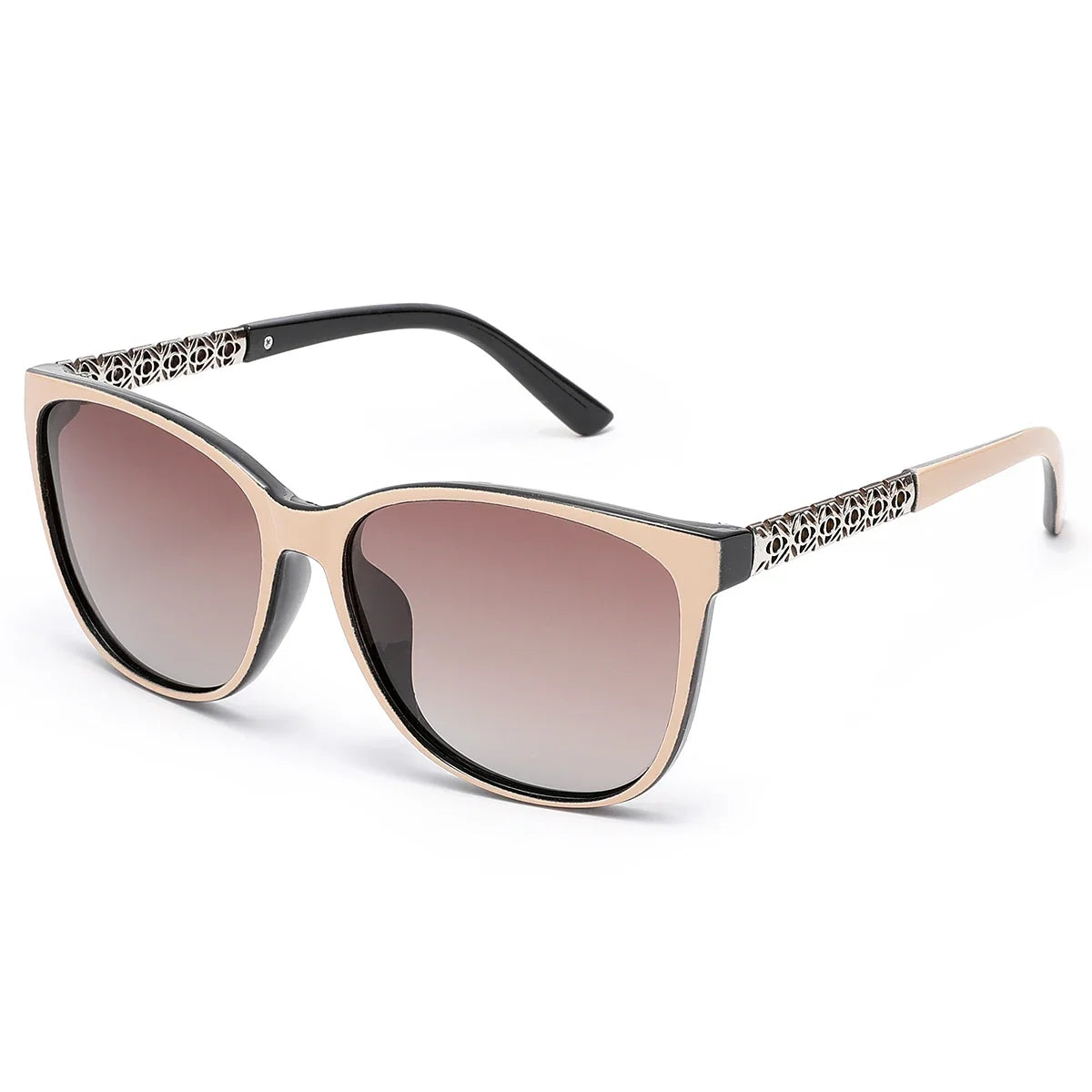 Bella sunglasses – Nude / Brown Gradient