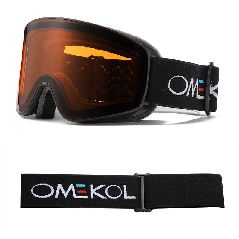 Alpine ski goggles