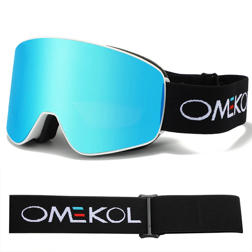 Alpine – Black / Ice Blue Mirror
