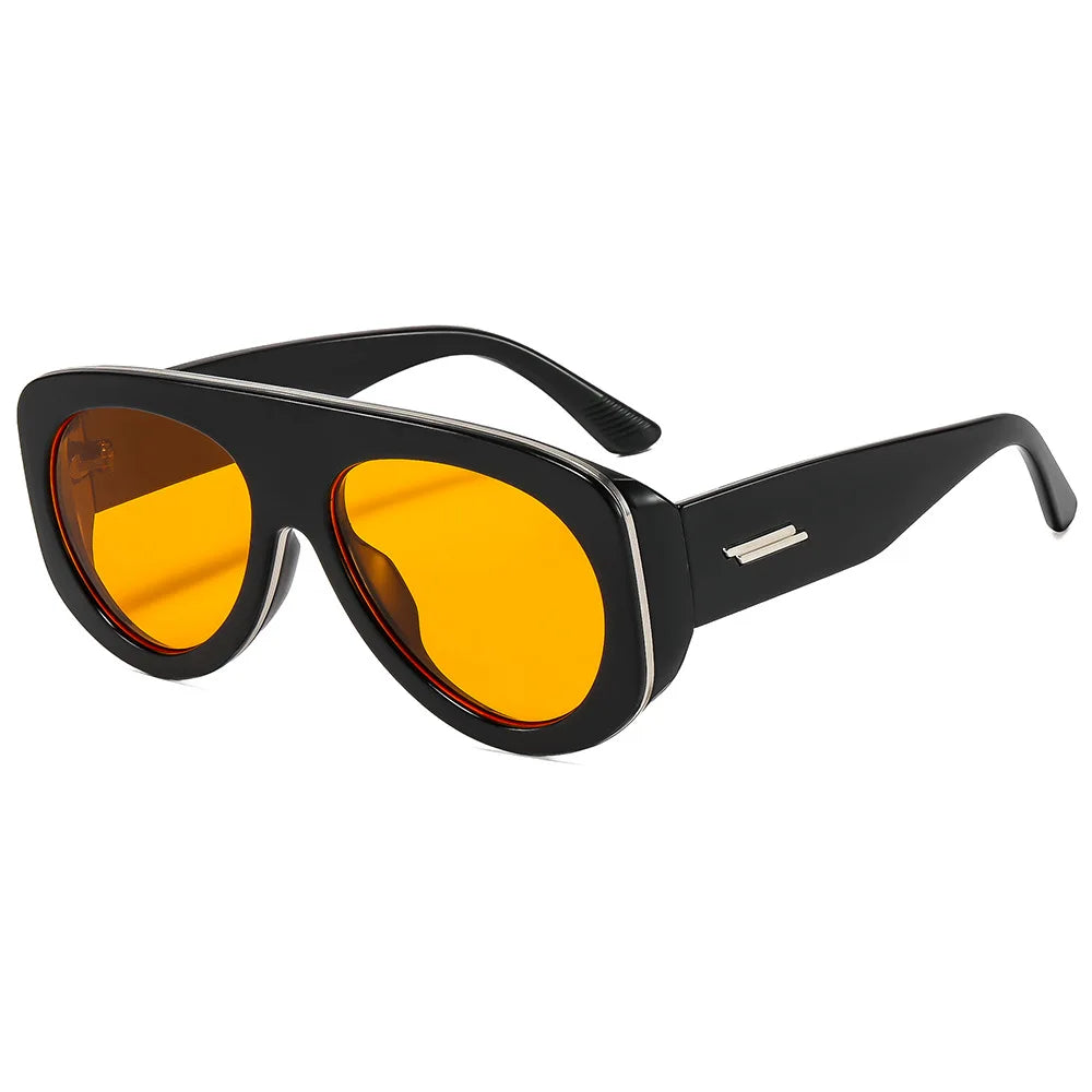 Diva sunglasses – Black / Orange