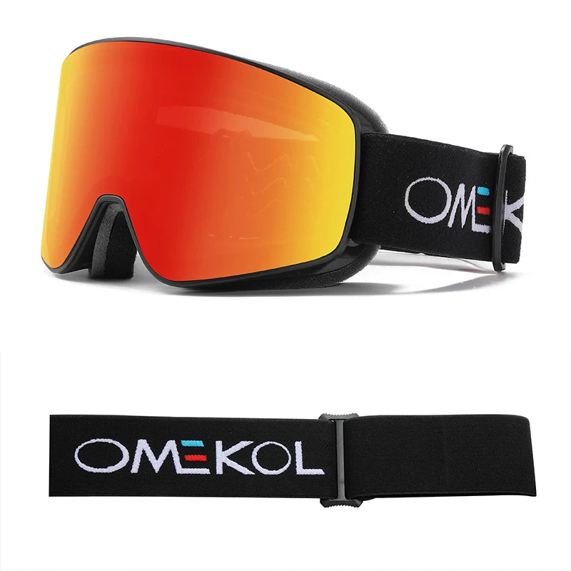 Alpine ski goggles