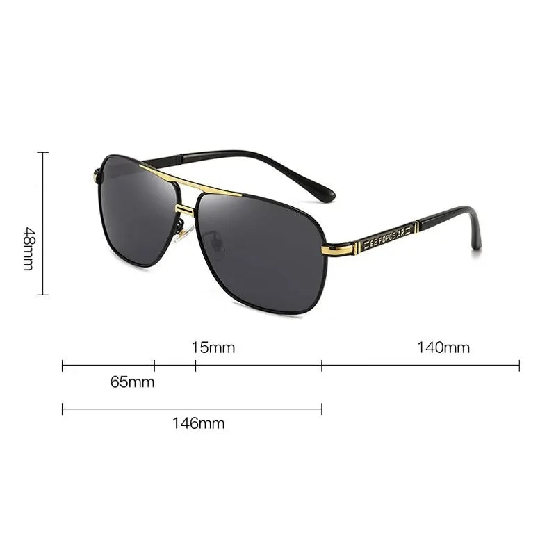 Navigator sunglasses – dimensions