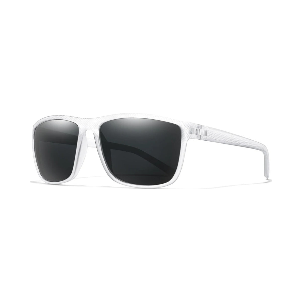 Ridge XL sunglasses – Crystal / Smoke