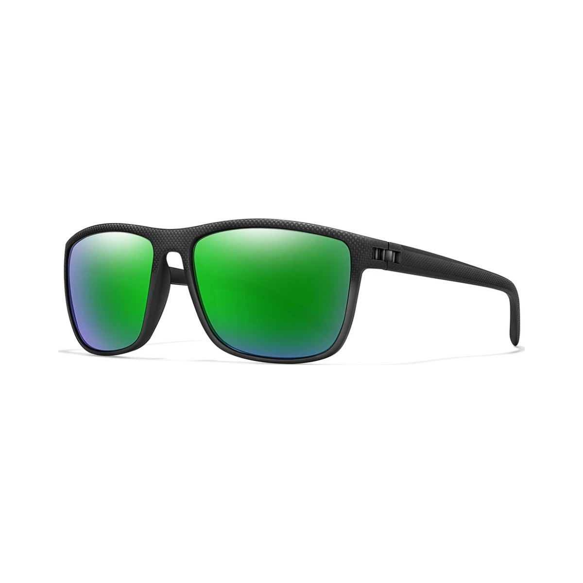 Ridge XL sunglasses – Black / Emerald