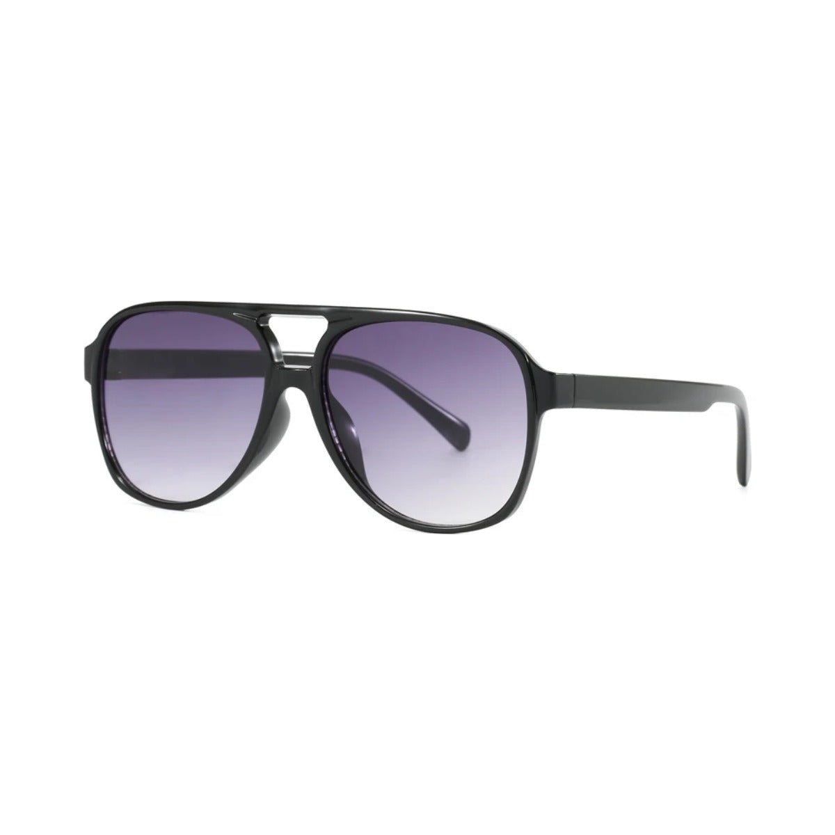 Hollywood sunglasses – Grey / Purple Gradient