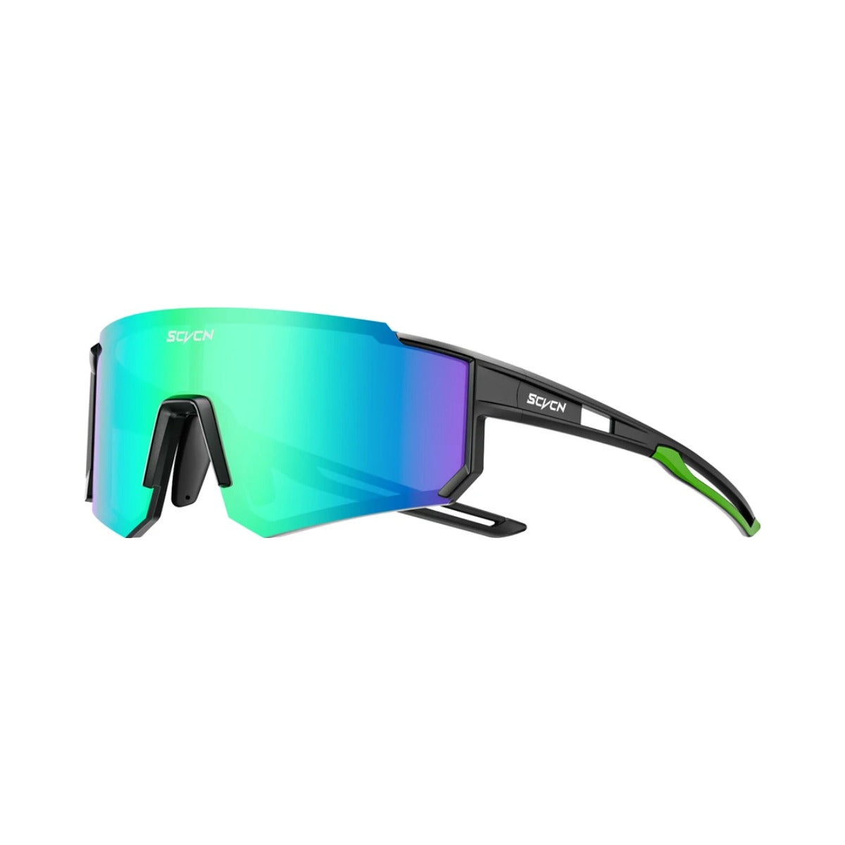 Velocity sunglasses – Black / Emerald