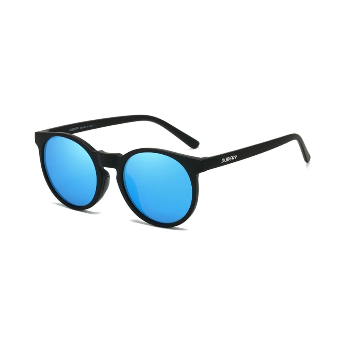 Luna sunglasses – Black / Blue Mirror